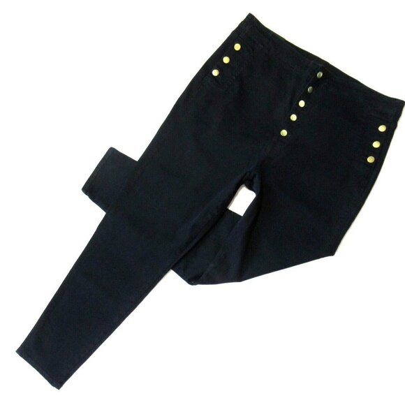 NWT J Brand Natasha in Penrose Sky High Skinny Buttonfly Stretch Jeans 36
